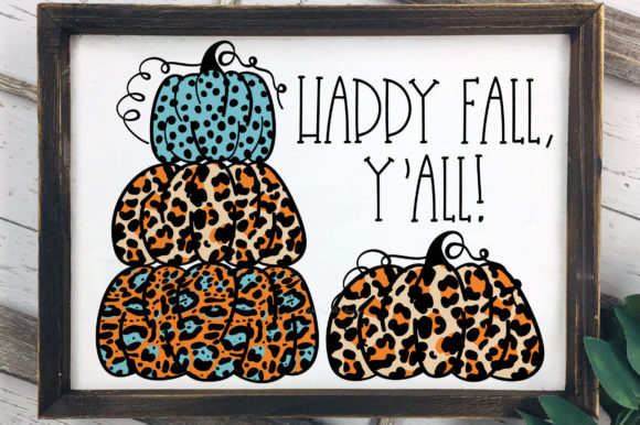 Animal Print Stacked Pumpkins Review