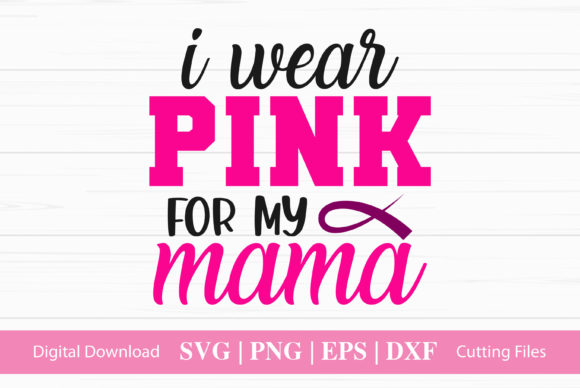 I Wear Pink for My Mama Embroidery Review
