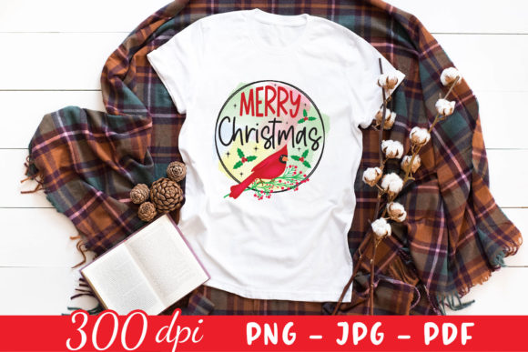 Merry Christmas Cardinal PNG Review