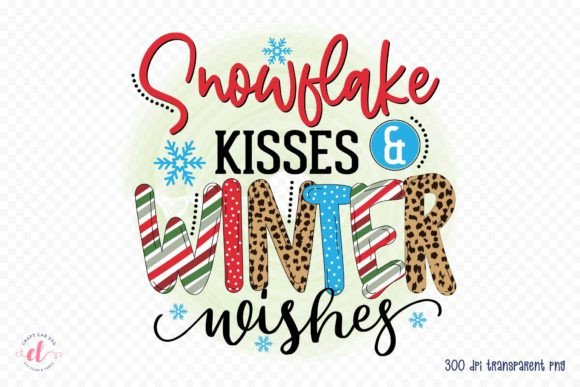 Snowflake Kisses Winter Wishes PNG Review