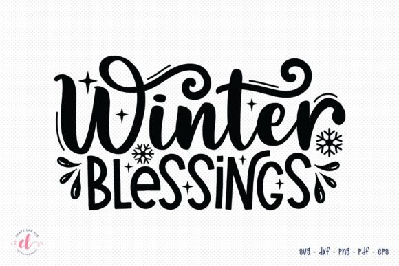 Winter Blessings Winter SVG Cut File Review